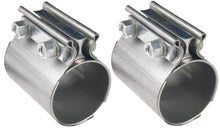 Load image into Gallery viewer, Hooker Exhaust Coupler Clamps 2-1/2 SS 2pk 41172HKR