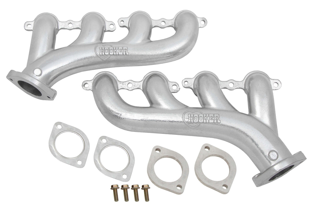 Hooker GM LS Cast Iron Exhaust Manifolds w/2.5in Outlet 8502-1HKR