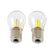 LED Bulbs 1156 Classic White 1156 Turn Signal Bulb 3000K Color RetroBright
