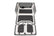 Jeep Headliner 07-10 JK Unlimited 4 door Headliner Kit 4 pc. Kit Intended For Hard Top Charcoal BedRug