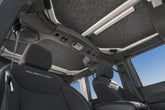 Jeep Headliner 11-18 JK Unlimited 4 door Headliner Kit 4 pc. Kit Intended For Hard Top Charcoal BedRug