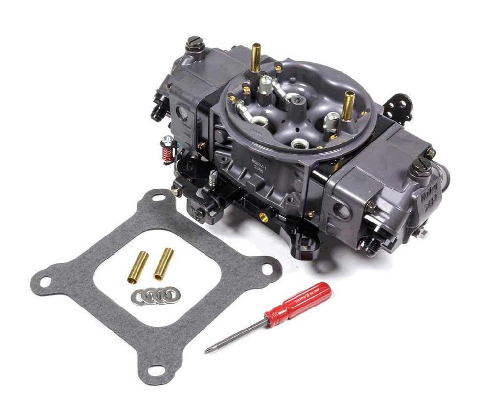 650 CFM - 4150 - Mechanical Secondaries - Hard Core Gray - Gasoline 0-80802HBX