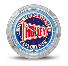 Load image into Gallery viewer, Holley Holley Neon Clock - Blue 10004HOL
