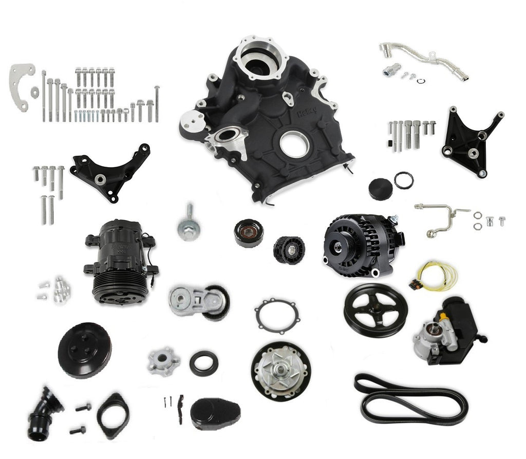 Holley Complete Accessory Drive Kit Ford 7.3L Godzilla 20-310BK