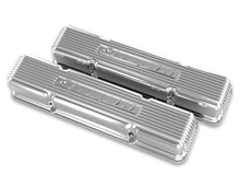 Load image into Gallery viewer, SBC Valve Covers Finned Vintage Series Polished - 241-107