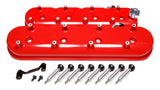 GM LS Tall Valve Cover Set - Gloss Red - 241-113