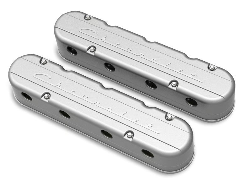 2-Piece Valve Cover Set GM LS w/Chevrolet Logo - 241-175