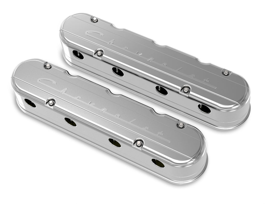 GM LS Valve Cover Set 2-Piece Design Polished - 241-176