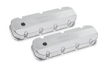 BBC Billet Rail Fab. Alm Valve Covers w/.125 Hole - 241-280