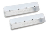 SBC Billet Rail Fab. Alm Valve Covers wo/Hole - 241-285