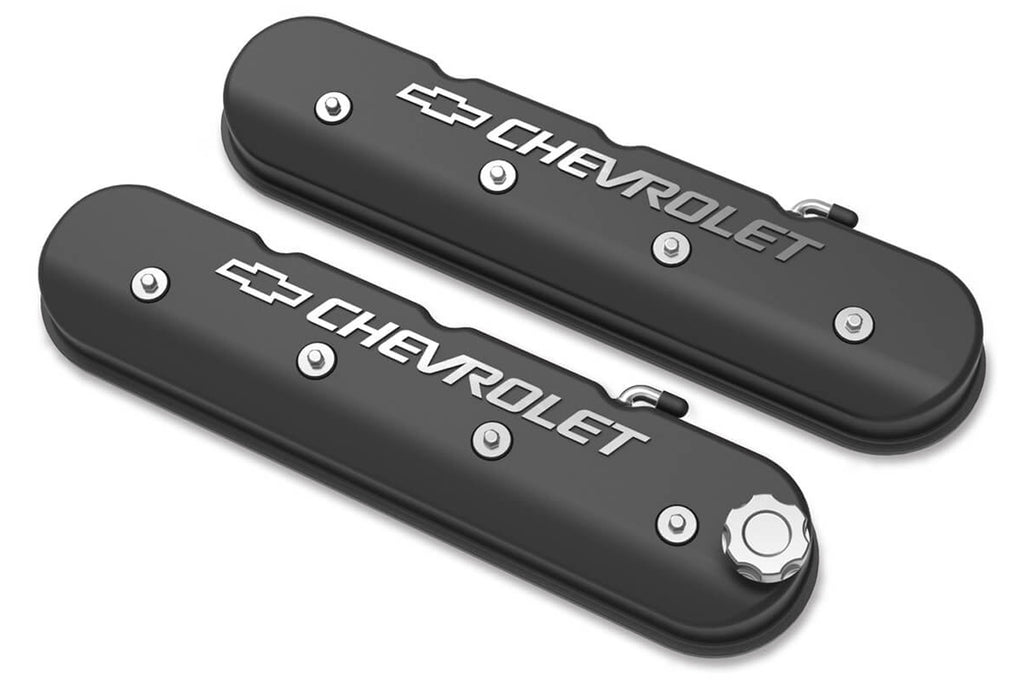 LS Series Valve Covers w/Bowtie Chevrolet Logo - 241-402