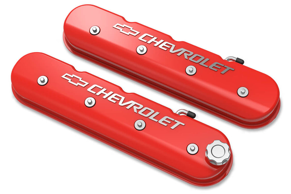 LS Series Valve Covers w/Bowtie Chevrolet Logo - 241-404