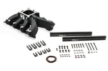 Load image into Gallery viewer, Holley Single Plane EFI  Split-Design Race Intake Manifold- GM LS3/L92- Black 300-290BK