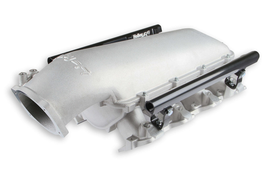 Holley EFI Intake Manifold Lo-Ram GM LS1 - Satin 300-620