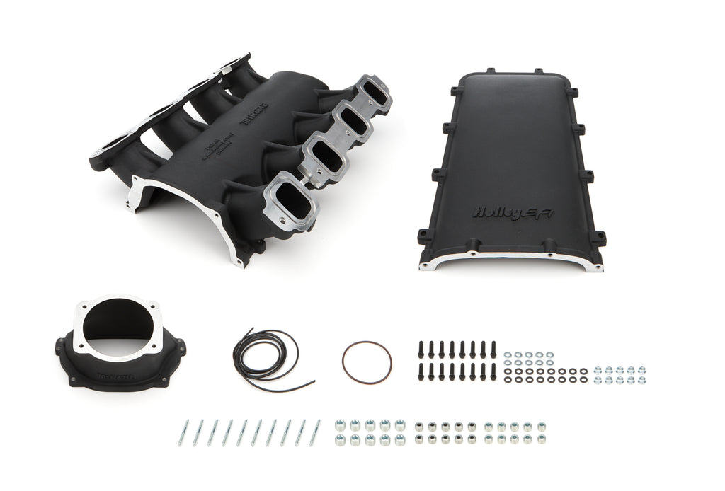 Holley EFI GM GenV LT Ultra Lo-Ram Intake Manifold Kit 300-716BK