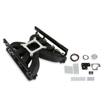 Load image into Gallery viewer, Holley Gen-3 Hemi EFI Intake Manifold Kit Black 300-930BK