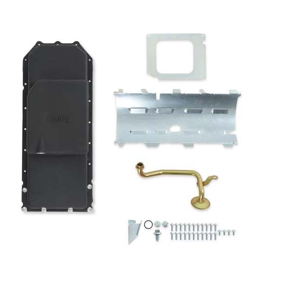 Holley Gen III Hemi Oil Pan Swap Kit - Mid Sump VVT 302-61BK