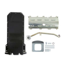 Load image into Gallery viewer, Holley Oil Pan Swap Kit 6.2 SC Gen III Hemi Rear Sump 302-63BK