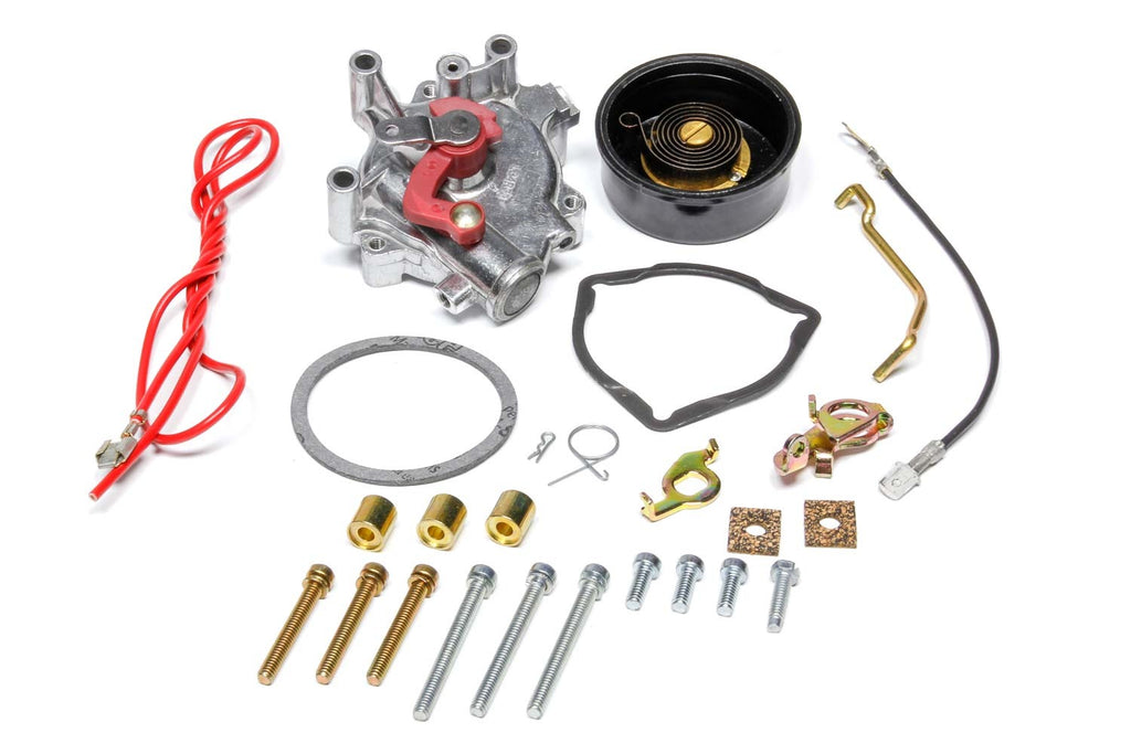 Electric Choke Conversion Kit Shiny Finish w/Internal Vacuum Source 45-223SA