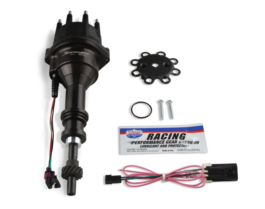 Holley EFI EFI Distributor SBF 351W Black Finish 565-302BK