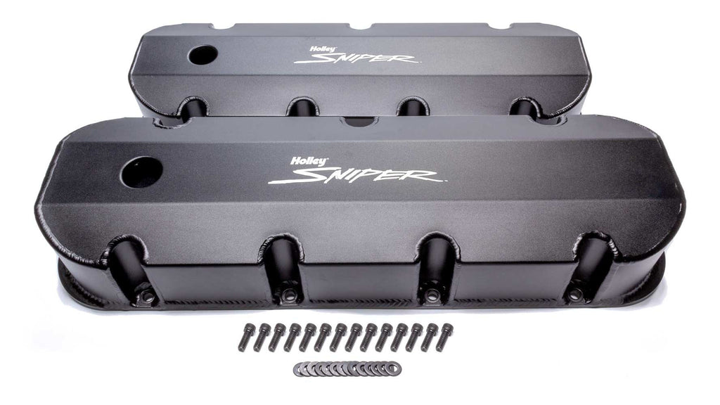 Sniper Fabricated Valve Covers  BBC Tall - 890004B