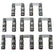 Howards Cams Inc BBF/BBF FE  Hyd Roller Lifter Set Retro-Fit 91261