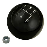 Hurst 5-Spd Shifter Knob-Black 1630108