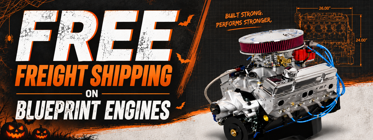 Free Freight on Select Blueprint Crate Engines