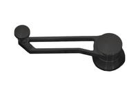 CVF Racing Black Diamond Hollow Design billet window crank handles, universal fit, BD-WC-3-KIT
