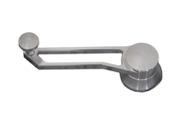 CVF Racing Polished Hollow Design billet window crank handles, universal fit, WC-3-KIT