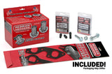 Hedman Hedders Standard Uncoated Headers; 1-3/4 in. Tube Dia.; Stock Coll.; SHORTY Design 69570