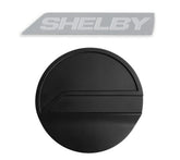 Aluminum Fuel Door Black Fits 2015-2022 Ford Mustang Drake Muscle Cars