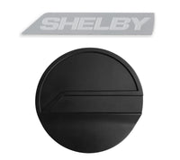 Aluminum Fuel Door Black Fits 2015-2022 Ford Mustang Drake Muscle Cars