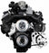 CVF Racing L18 8.1L V-belt alternator only pulley system, Polished, L18-ALT-SYS-LD-SWP