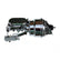 Leed Brakes 7 inch dual power booster, 1-1/8 inch bore flat top master disc/disc (Chrome) 2L6B4