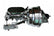 Leed Brakes 8 inch dual power booster, 1-1/8 inch bore flat top master disc/drum (Chrome) 2N6B2