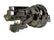 Leed Brakes 8 inch dual power booster, 1-1/8 inch bore flat top master disc/disc (Chrome) 2N6B4