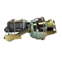 Leed Brakes 8 inch dual power booster, 1-1/8 inch bore master disc/drum (Zinc) 3M1A1