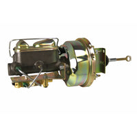 Leed Brakes 7 inch power booster, 1 inch bore master disc/disc (Zinc) 5H473