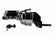 Leed Brakes 8 inch dual power booster, 1 inch bore master adjustable valve (Chrome) A9F05
