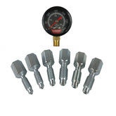 Leed Brakes Brake pressure gauge with adapter fittings BPG001