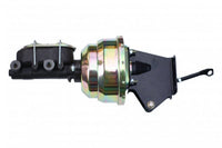 Leed Brakes 8 inch dual power booster, 1 inch bore master (Zinc) C83