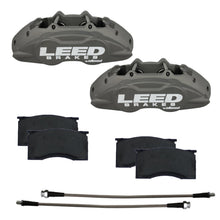 Load image into Gallery viewer, Leed Brakes 64-67 Mustang Brake Caliper/Pad Kit Anodized CC0005