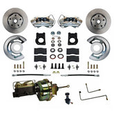Leed Brakes Power Front Kit with Plain Rotors and Zinc Plated Calipers FC0001-H405A