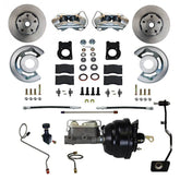 Leed Brakes Power Front Kit with Plain Rotors and Zinc Plated Calipers FC0002-X405M
