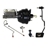 Leed Brakes Power Hydraulic Kit with pre-bent lines adjustable valve and pedal FC0008HK