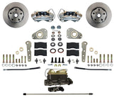 Leed Brakes Power Front Kit with Plain Rotors and Zinc Plated Calipers FC0025-405P