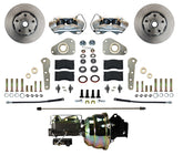 Leed Brakes Power Front Kit with Plain Rotors and Zinc Plated Calipers FC0025-Y307