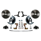 Leed Brakes Spindle Kit with Plain Rotors and Zinc Plated Calipers FC1002SM