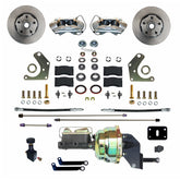 Leed Brakes Power Front Kit with Plain Rotors and Zinc Plated Calipers FC2003-8405